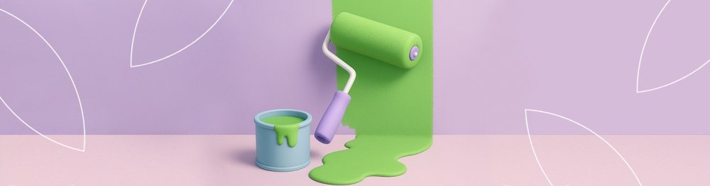 ​Как выбрать идеальную краску для стен спальни: гид по видам и оттенкам